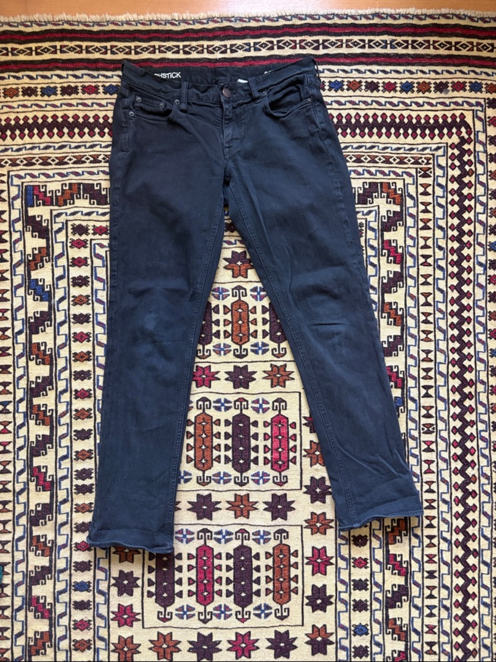 Gap Matchstick Black Jeans size 28S